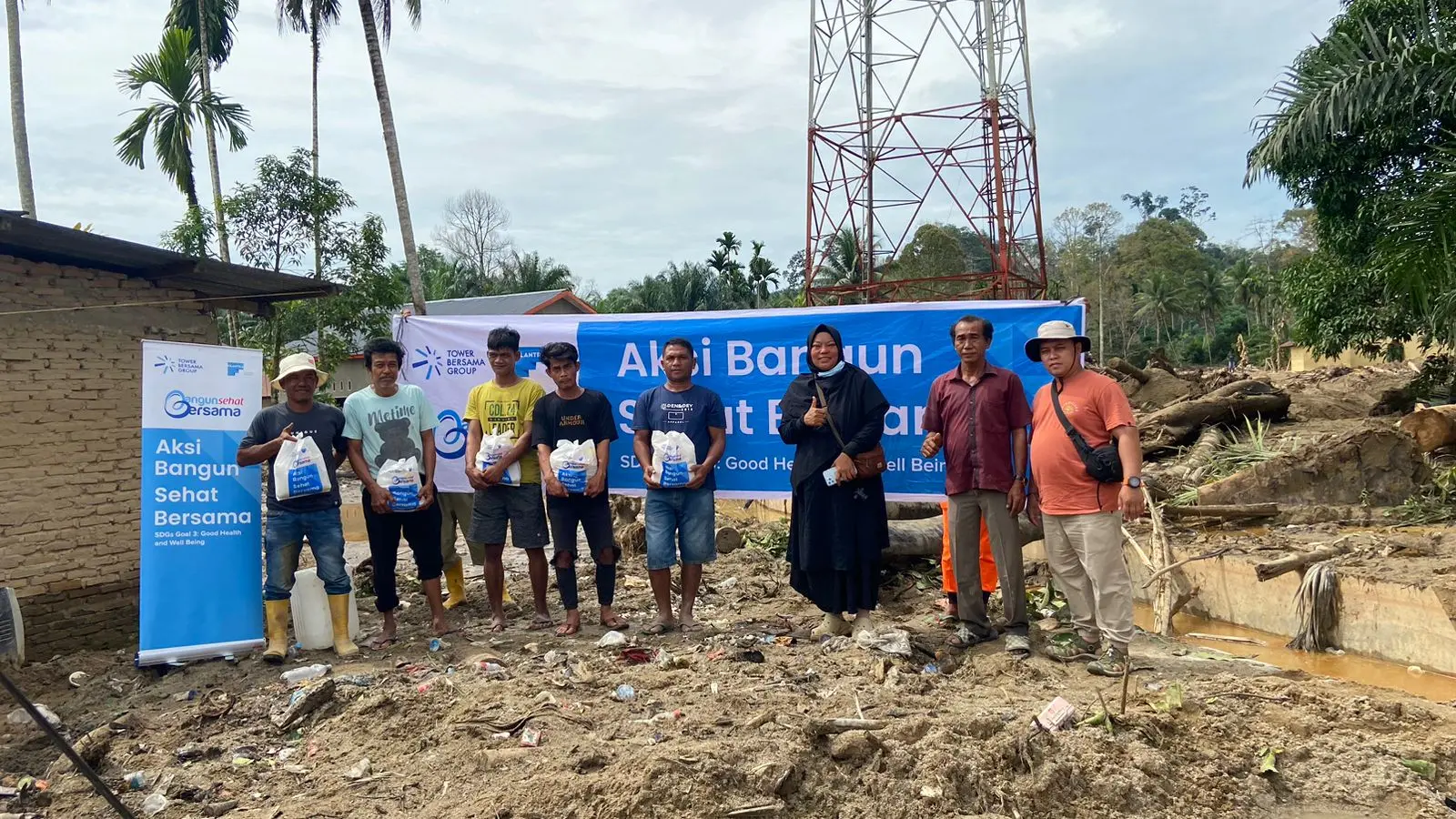 Wujud Kepedulian TBIG di Penghujung 2025, Salurkan 2,5 Ton Bantuan ke Enam Lokasi Terdampak Bencana